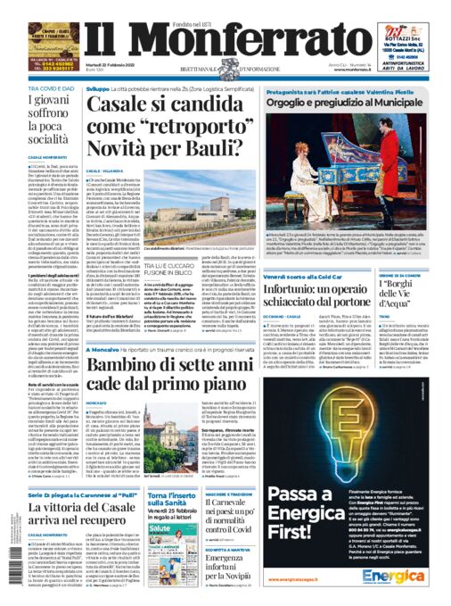 Il Monferrato - Edizione 14 del 22/02/2022